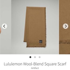 NWT Lululemon Wool-Blend Square Scarf
Artifact